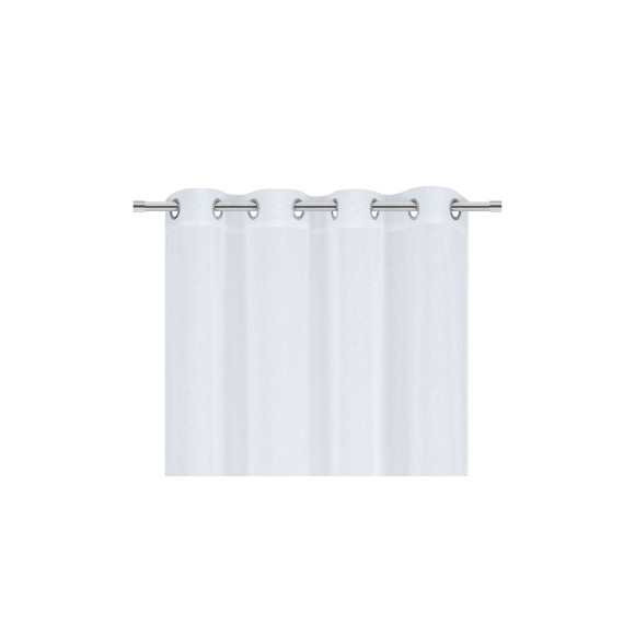 Firana z taśmą PLAIN CHIC 140x270 biały